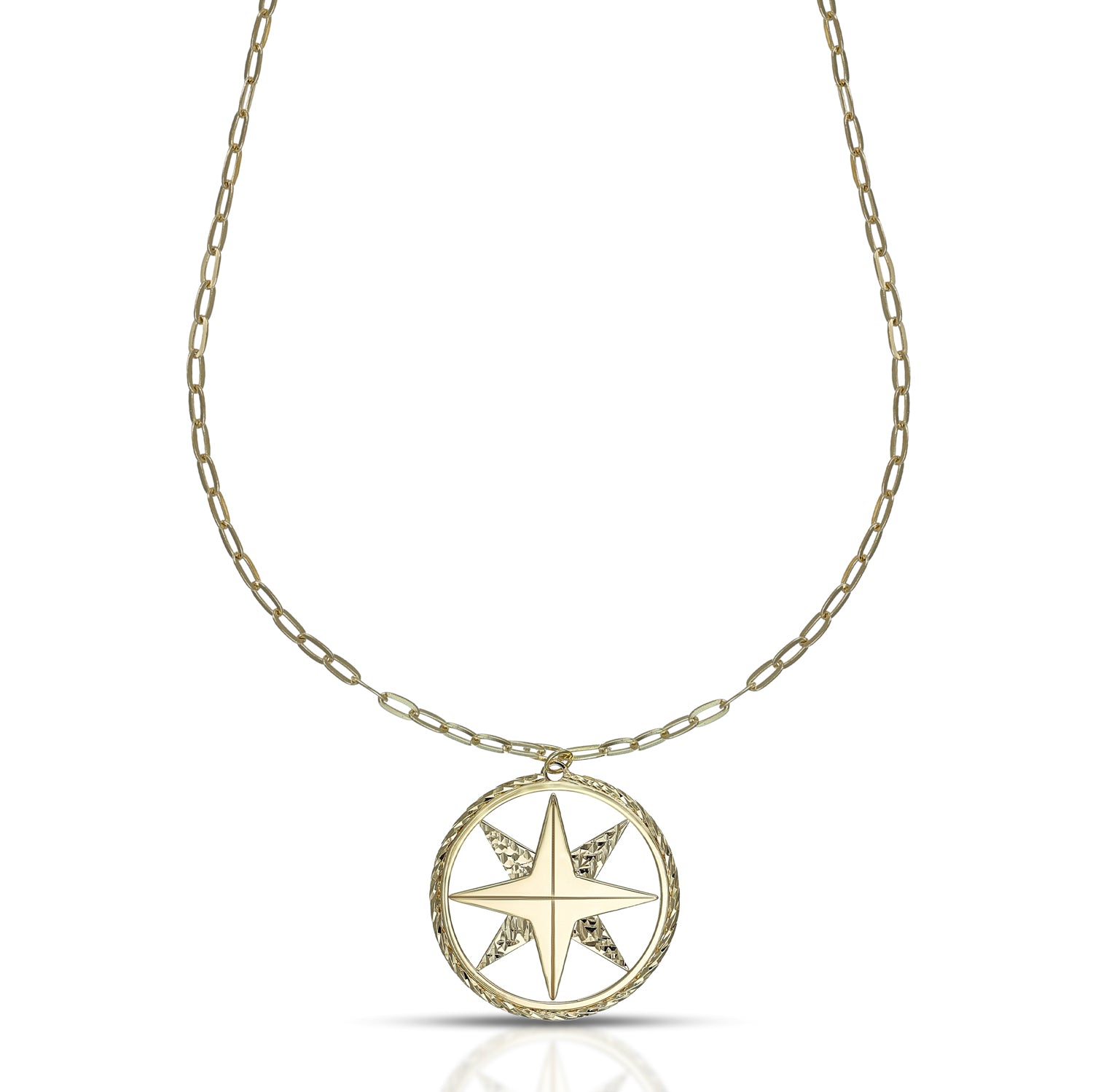 Collana da Uomo Collezione Zephyr con Rosa dei Venti