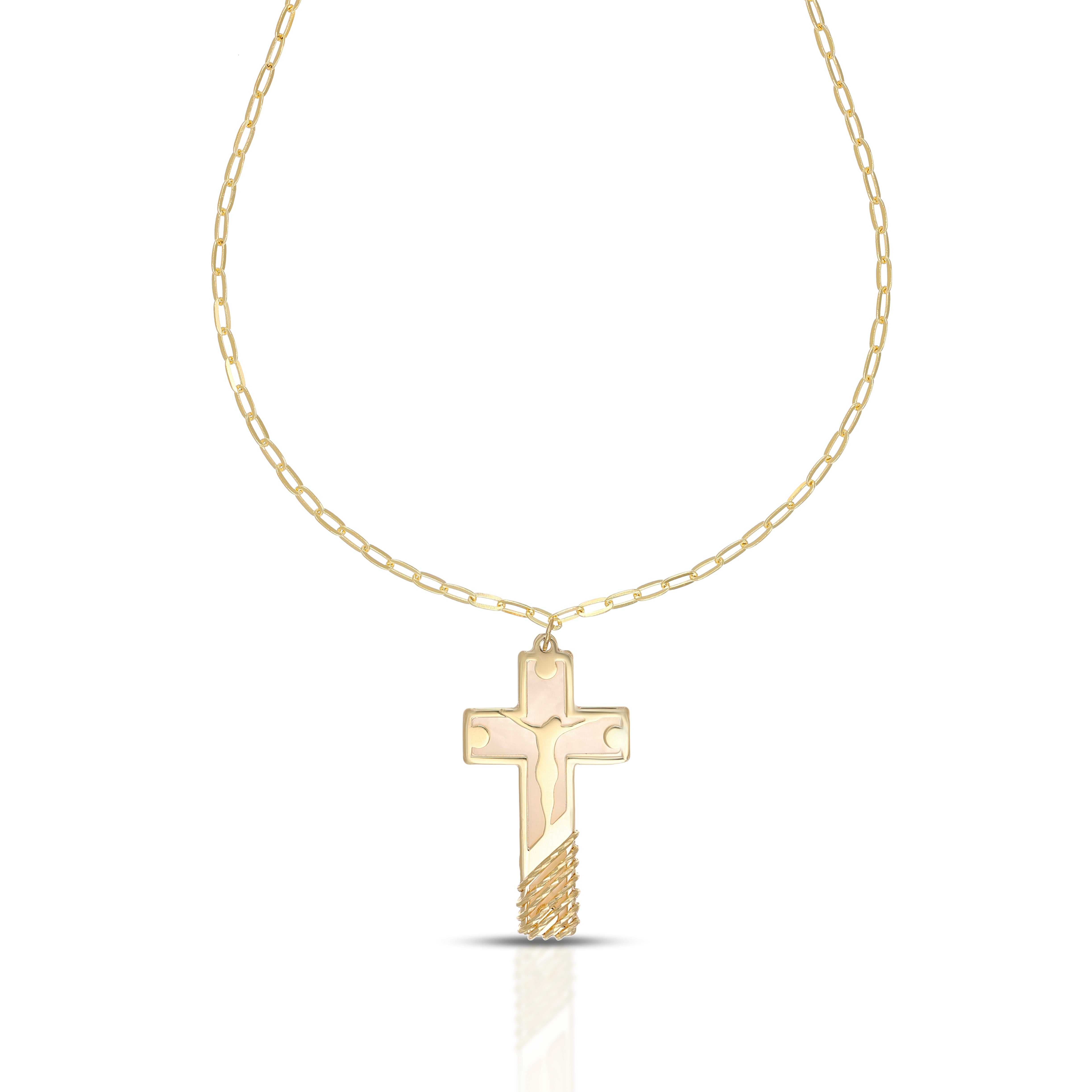 Collana da Uomo e da Donna con Croce e Cristo - Corpus Lux