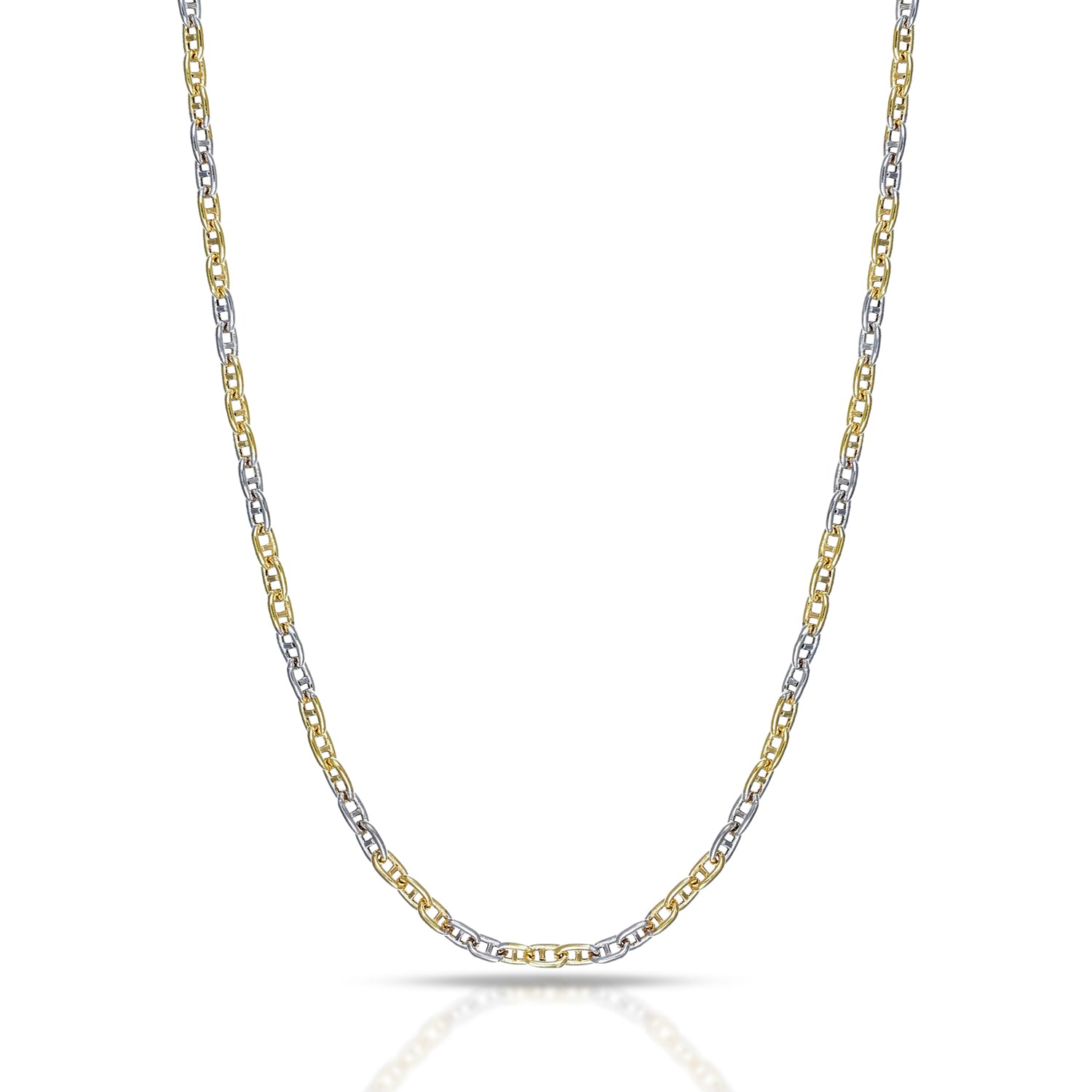 Collana da Uomo "Collezione Timeless" - Maglia Marina - 60
