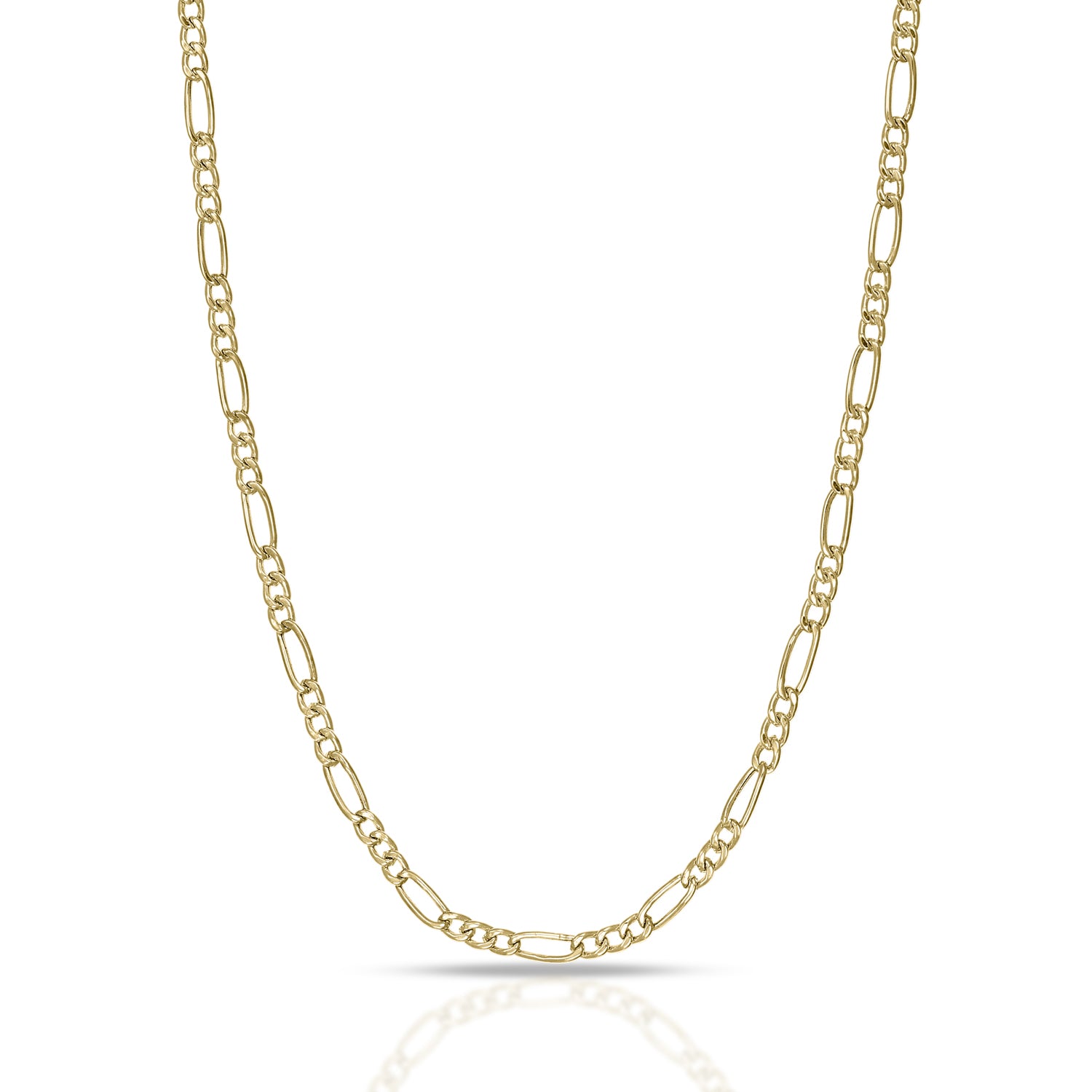 Collana da Uomo "Collezione Timeless" Figaro 3+1 - Tondo 60