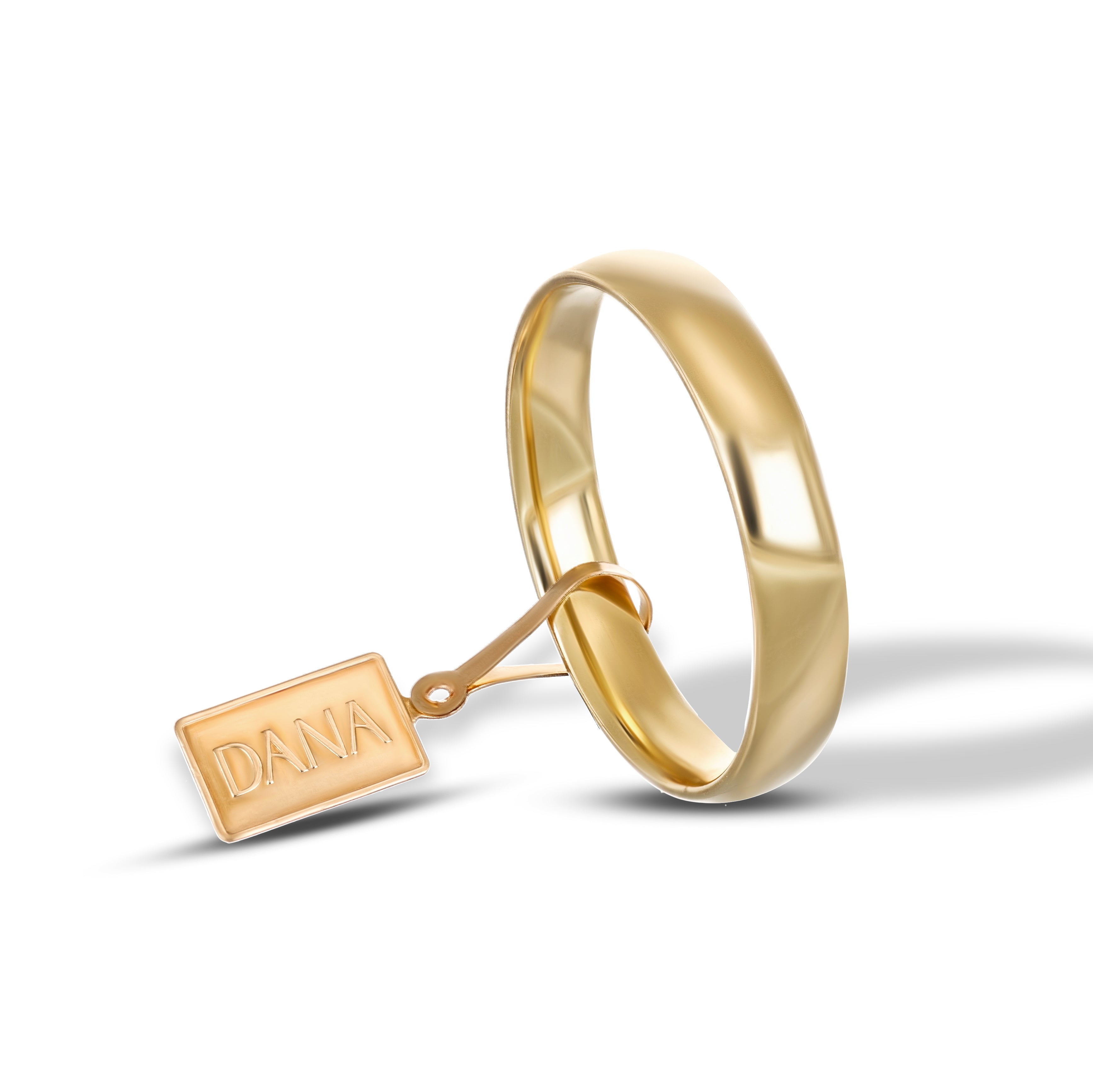 Comfortable 4mm Wedding Ring