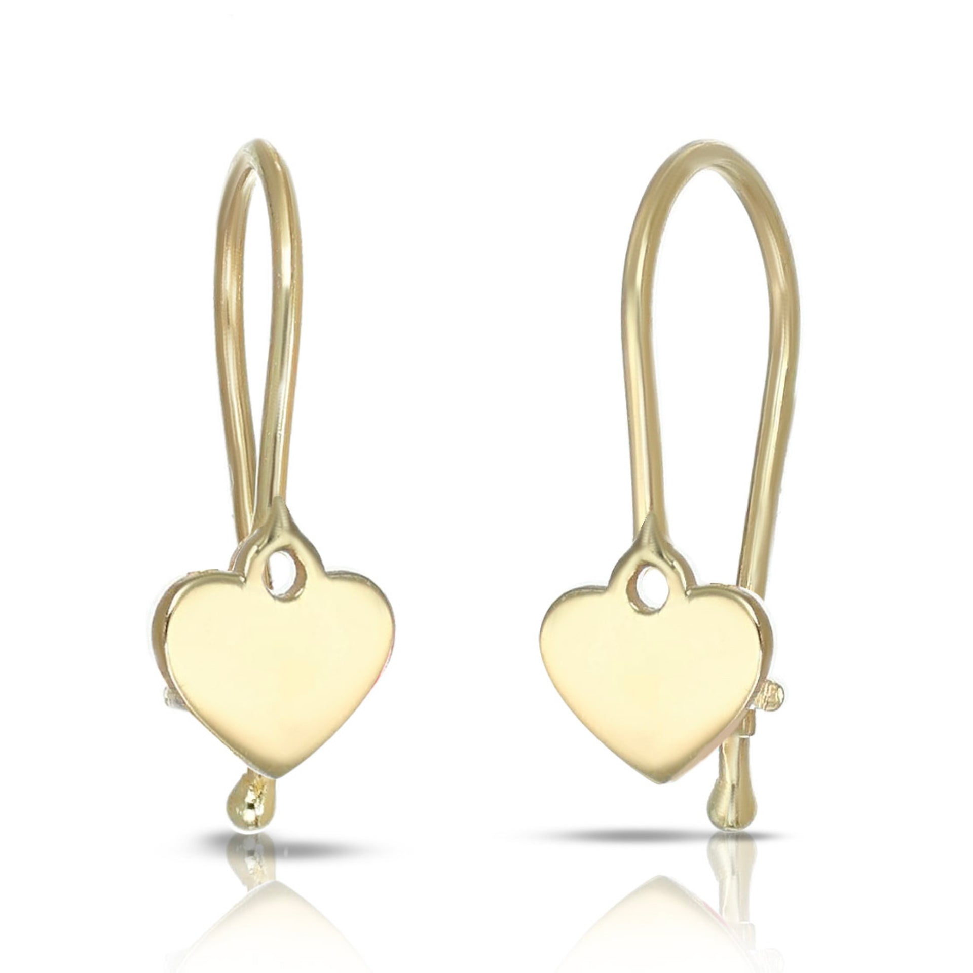 Yvonne Léon Anello Alliance con cuori in oro giallo 9kt