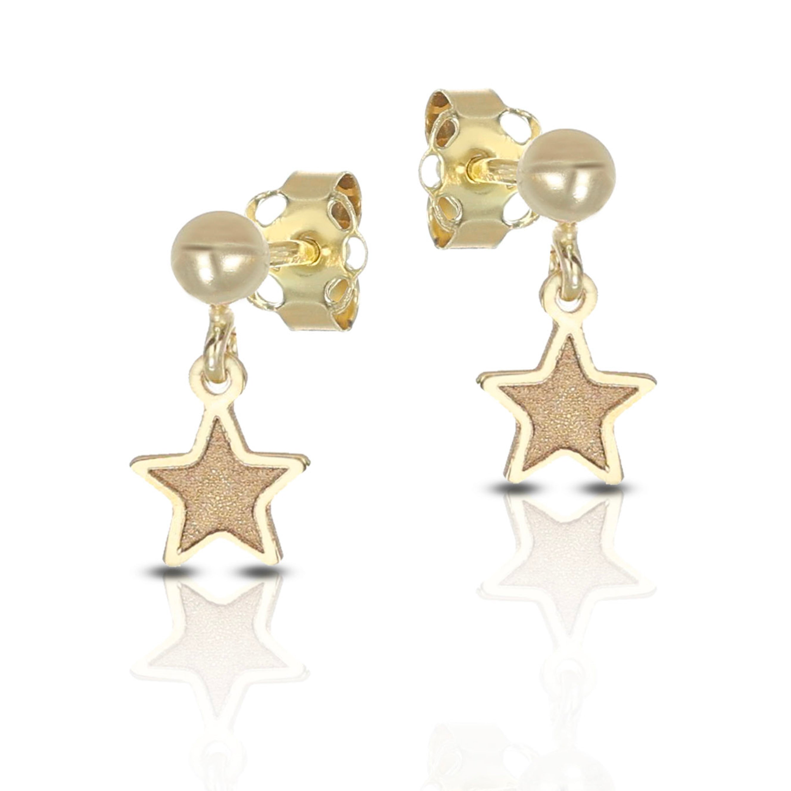 Orecchini Baby pendenti con stella