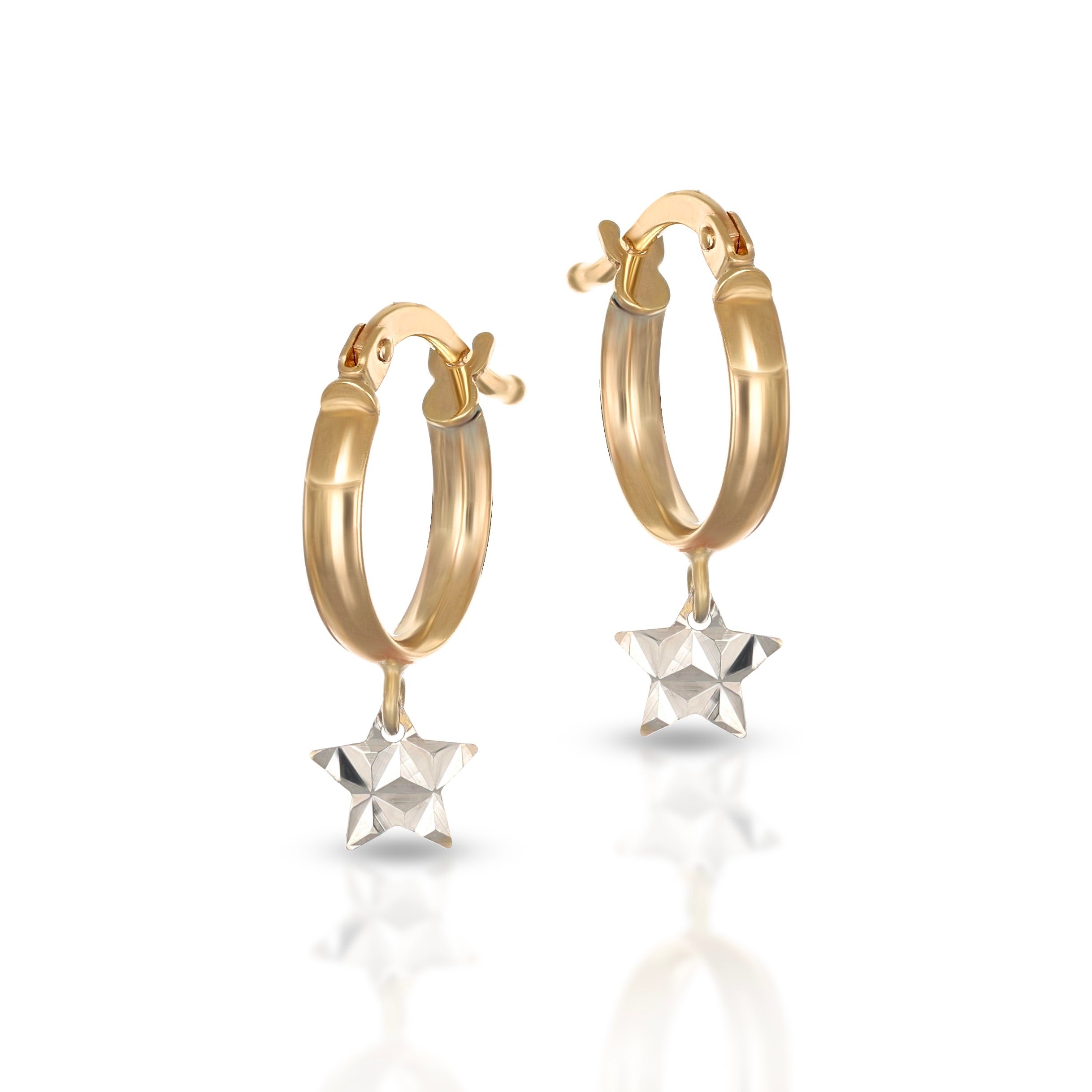 Orecchini Baby a cerchio Collezione Brillì - Stella