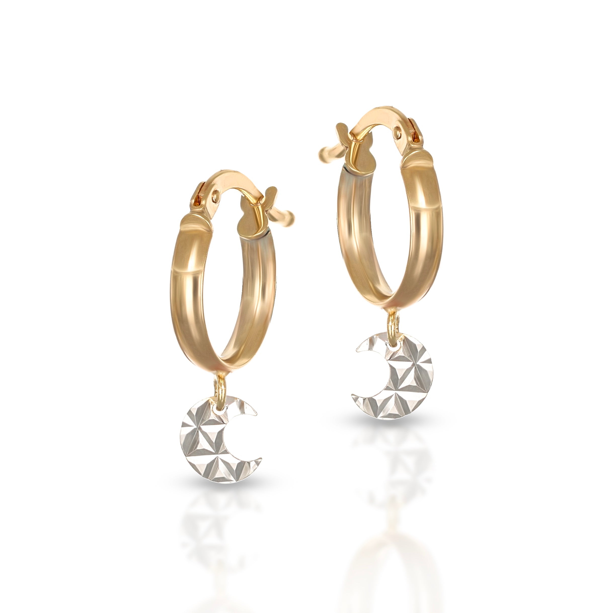 Orecchini Baby a cerchio Collezione Brillì - Luna