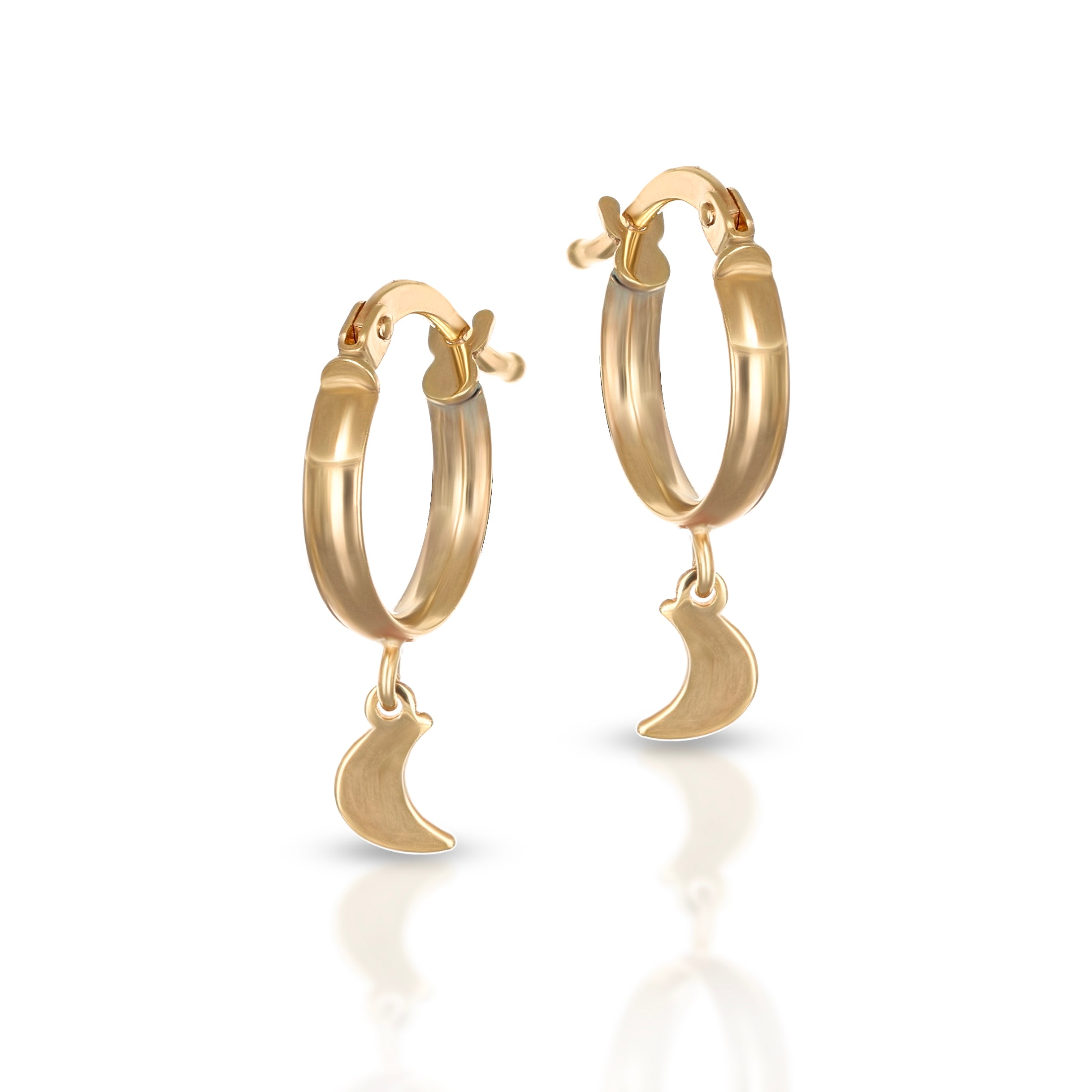 Orecchini Baby a cerchio Collezione Brillì - Luna