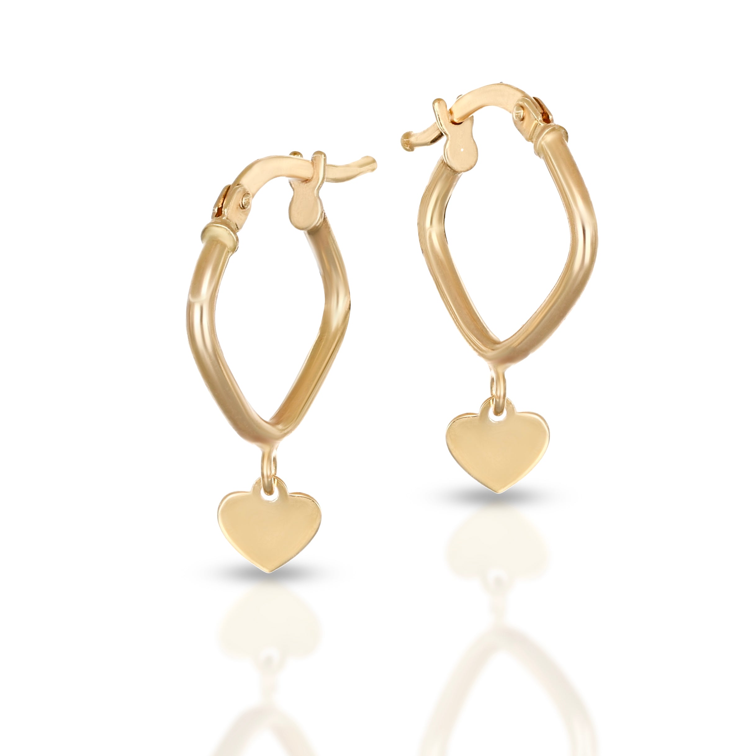 Orecchini Baby a rombo Collezione Brillì - Cuore