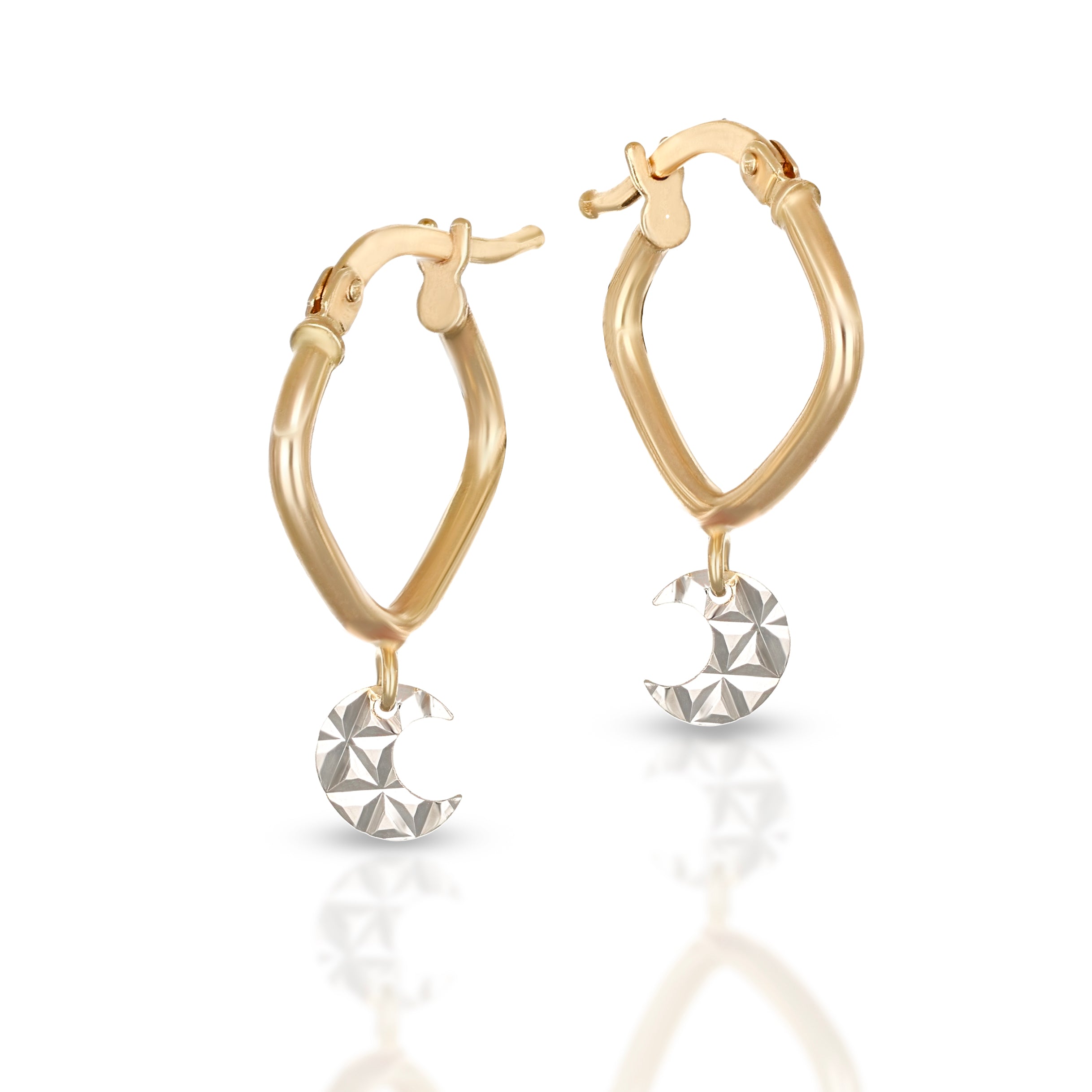 Orecchini Baby a rombo Collezione Brillì - Luna