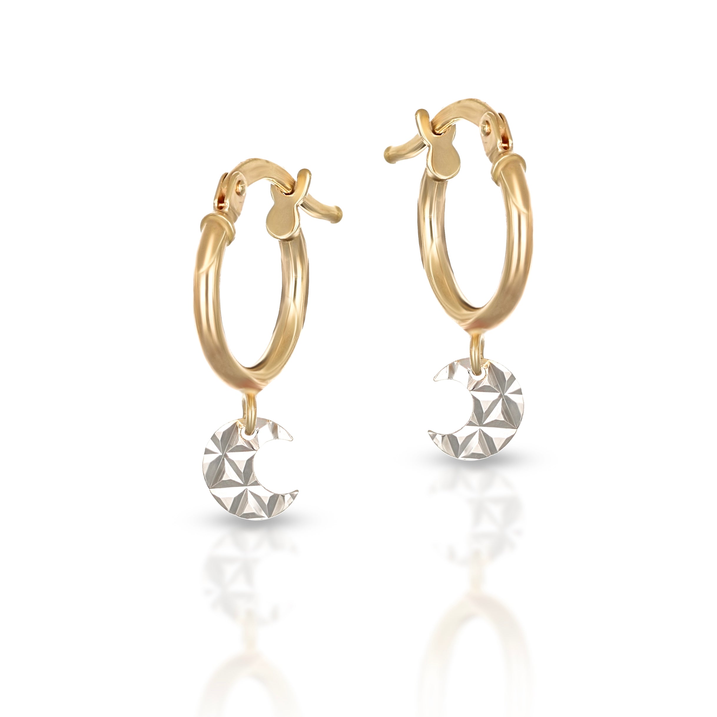 Orecchini Baby a cerchio Collezione Brillì - Luna