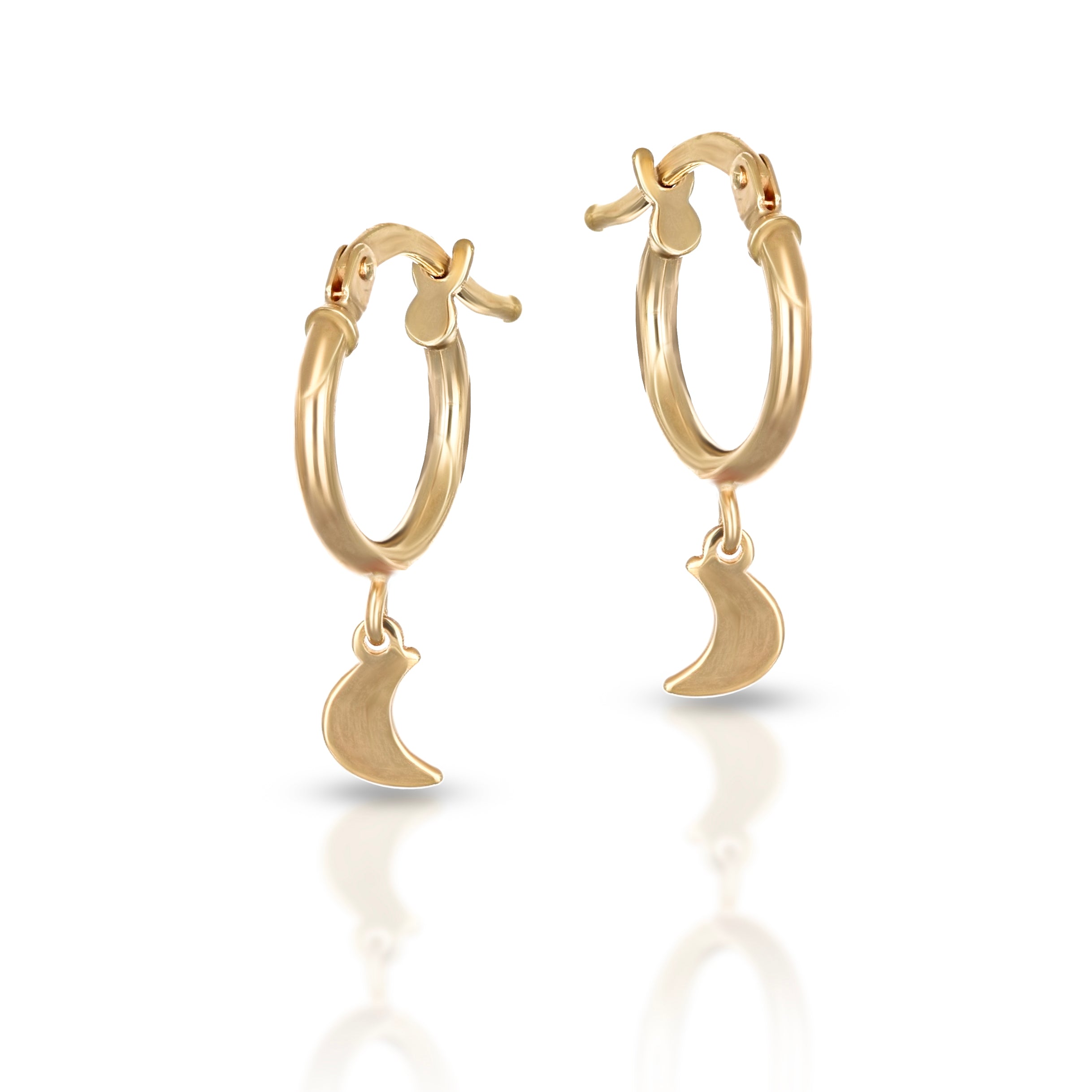 Orecchini Baby a cerchio Collezione Brillì - Luna