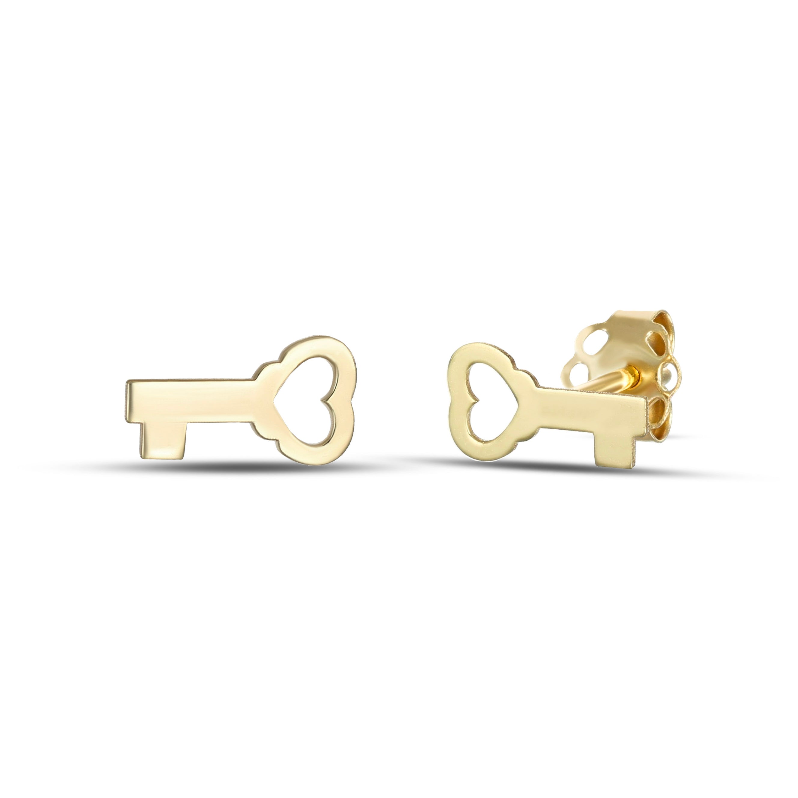 Orecchini a lobo da Donna LoveKey con chiave traforata